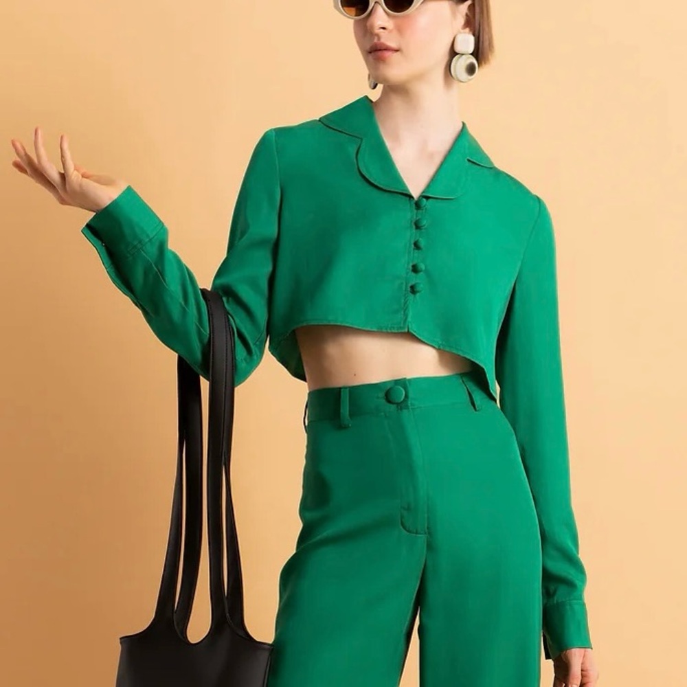 Santos by Monica Donna Button-Up top